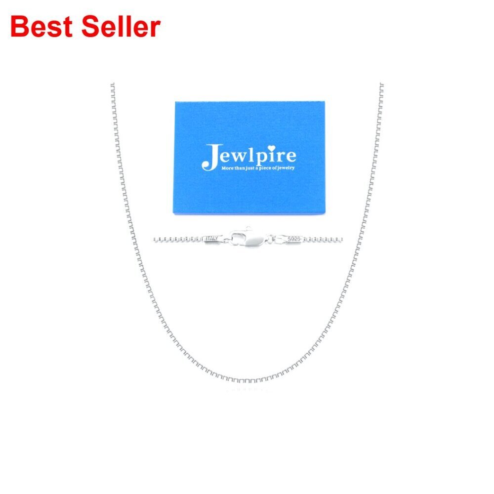 925 Sterling Silver Box Chain Necklace Thin & Sturdy Women's Jewelry